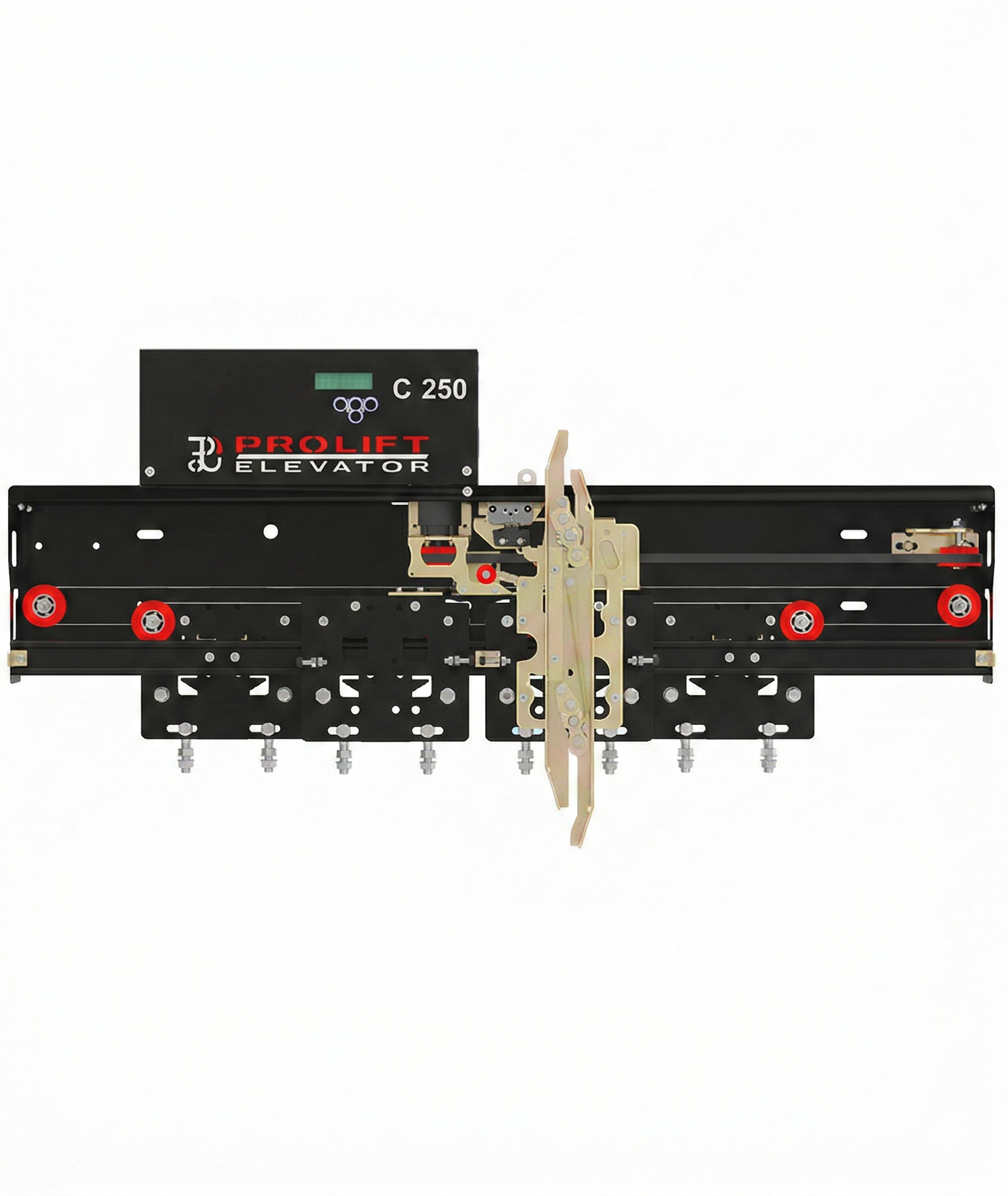 4 PANEL CENTER SINGLE MOTORIZED CABIN DOOR